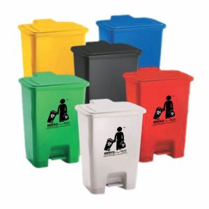 (Capacity 18 Liter) Peddle Operated Dustbin Biohazard Bins