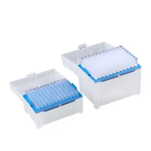 Transparent Sterile Filtered Pipette Tips With Rack