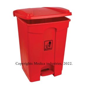 (Capacity: 45 Liter) Peddle Operated Dustbin Biohazard Bins