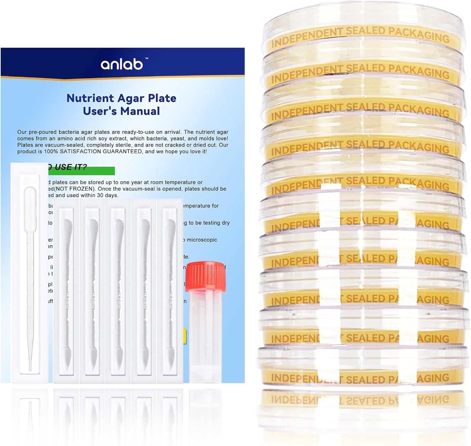 Nutrient Agar Petri Dishes Science Kit