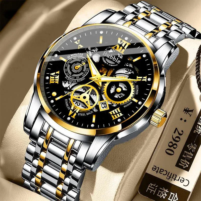 UTHAI L93 Luxury Roman Quartz Watch - Image 6