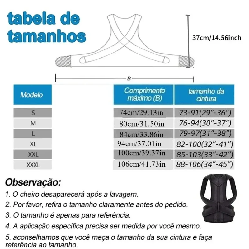 Reinforced Lumbar Posture Corrector Vest