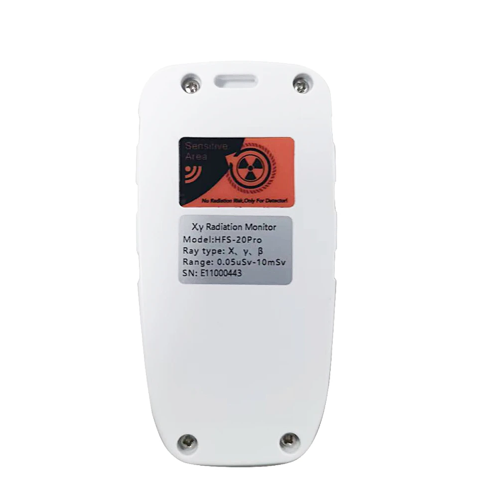 HFS-20PRO Handheld Nuclear Radiation Detector β, γ And X Rays Geiger Counter Automatic Alerts Data Storage Built-in Battery - Image 5