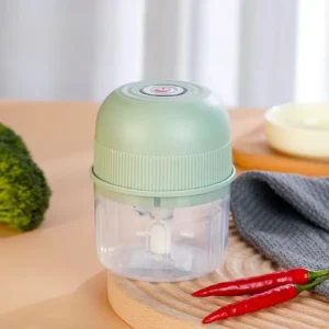 Electric Mini Garlic Masher & Portable Onion Chopper (260ml) | USB Charging
